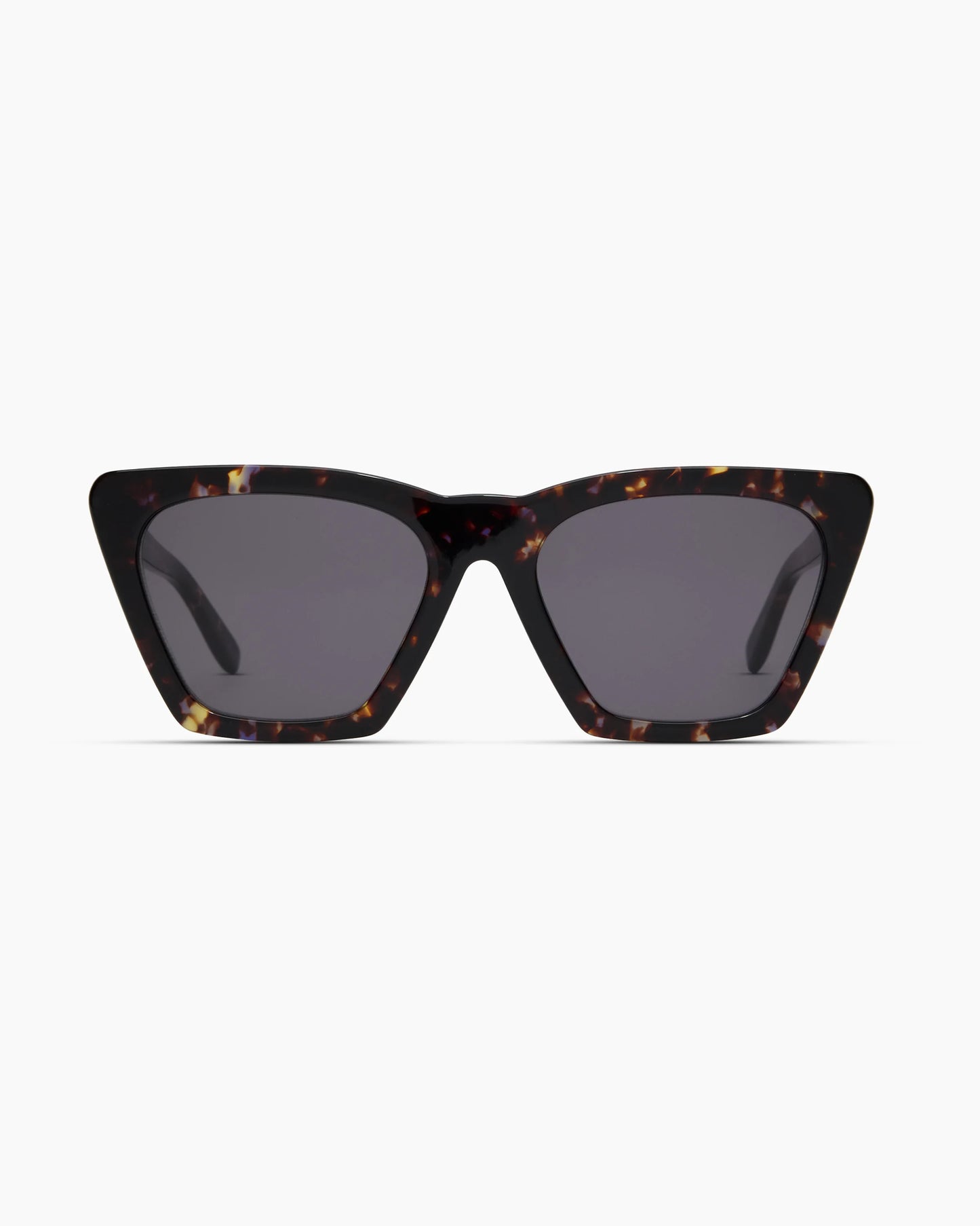 Andy Polarized Acetate Sunglasses - One Size / Black with Grey lens