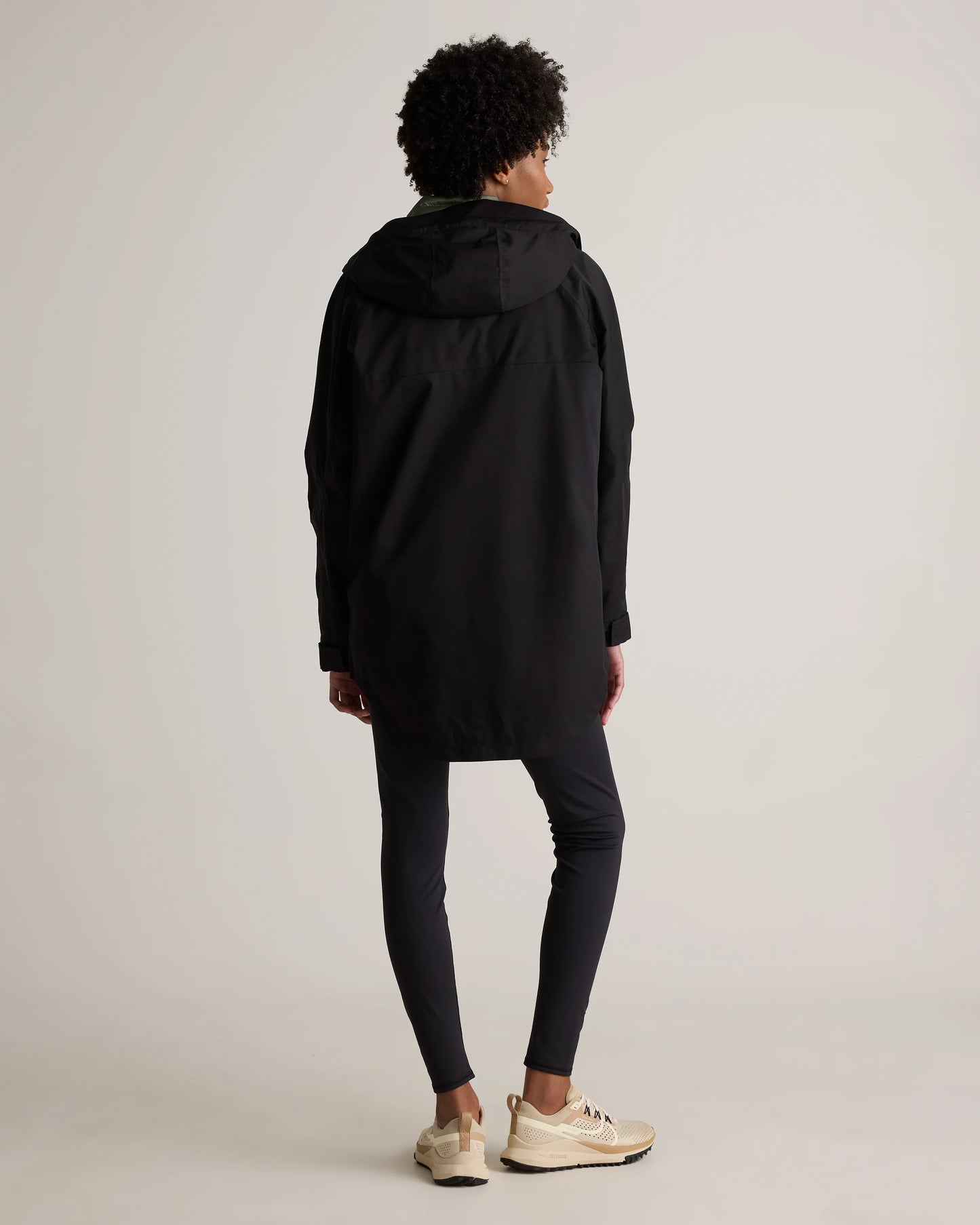 Weather Proof Oversized Rain Jacket - XS / Tea Green