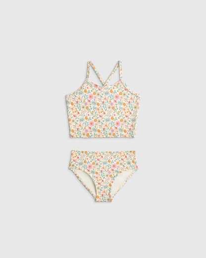 Tankini Swimsuit - 6 / Soft Ditsy Floral