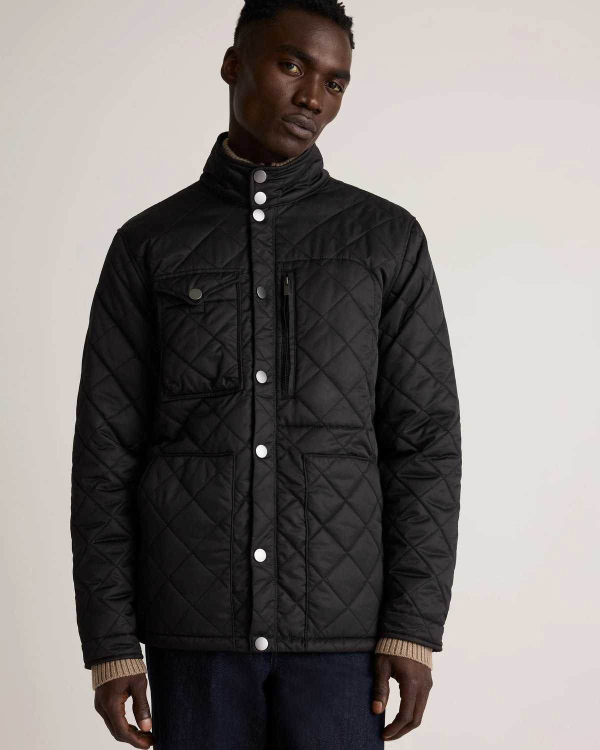 Featherless Quilted Utility Jacket - S / Verdant Pine