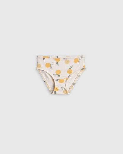 Girls 100% Organic Cotton Brief 7-Pack - 2T / Girl Multi Pack