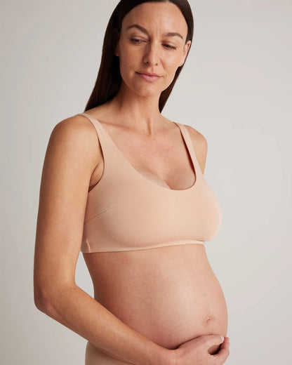 Micromodal Maternity & Postpartum Bra (2-pack) - XS / Syrah