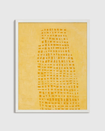 Gold Tower by Stephanie Dennis - 21.25"x26.25" / Oak