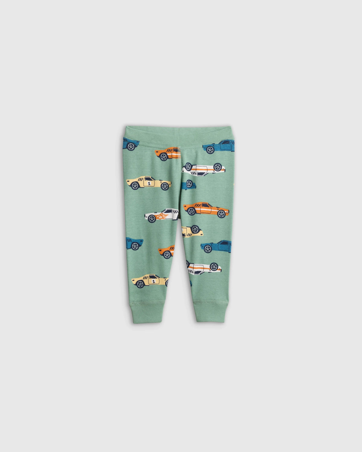 100% Organic Cotton Short Sleeve and Pant Pajama Set - 12-18M / Planets
