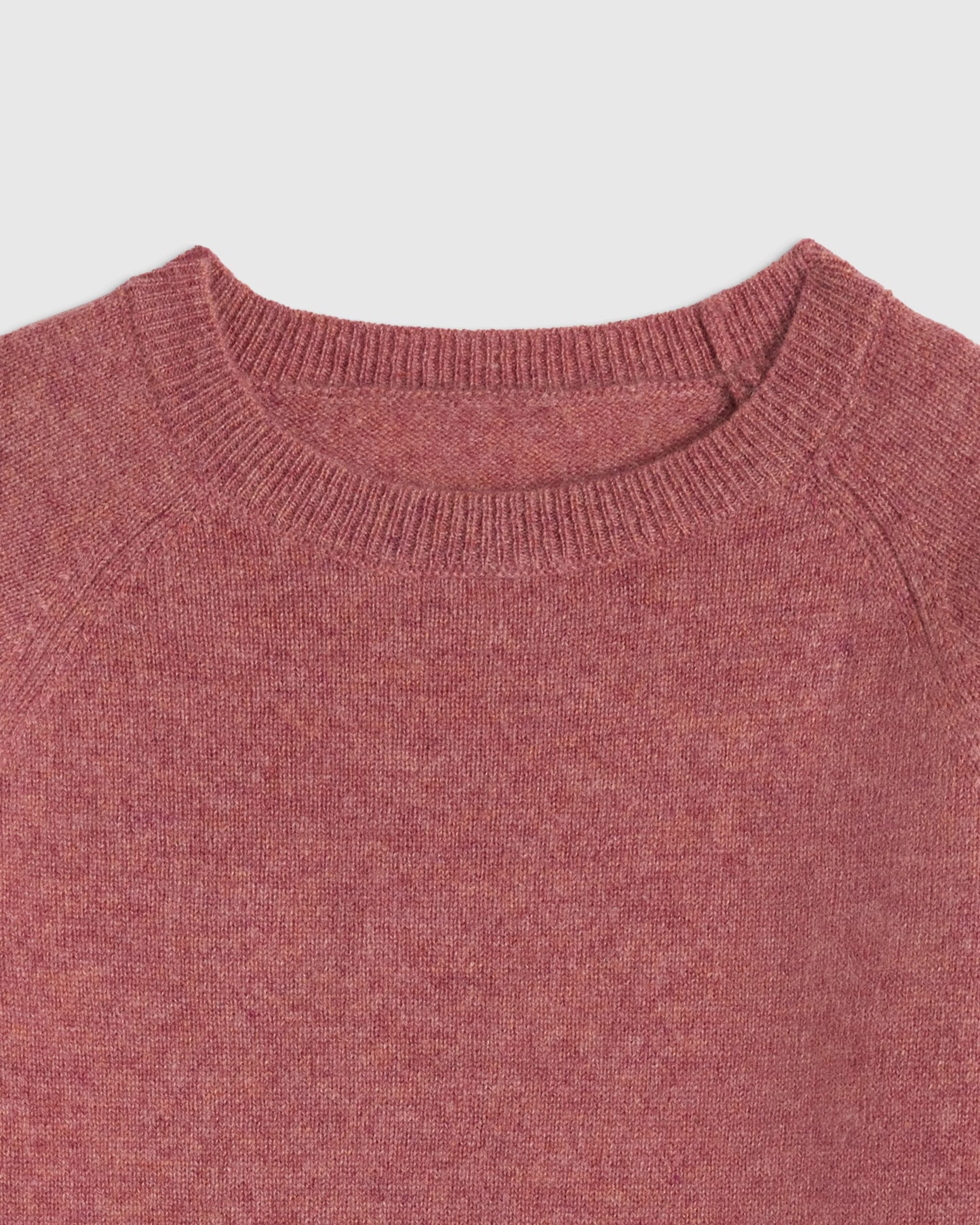 Washable Cashmere Crewneck Sweater - 2T / Forest Floor Green