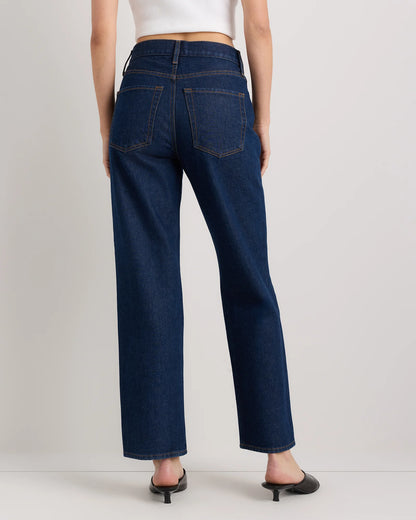 Bella Rigid Straight Jeans - 24 / Powder Blue Raw Hem
