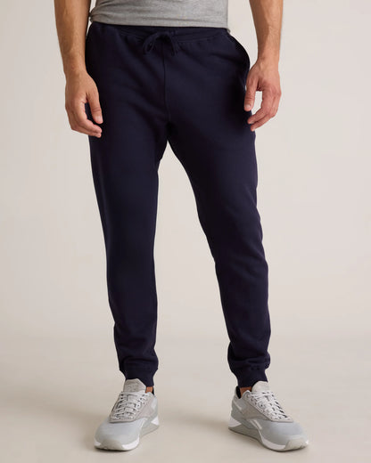 Organic Midweight French Terry Slim Joggers - XS / Light Heather Grey