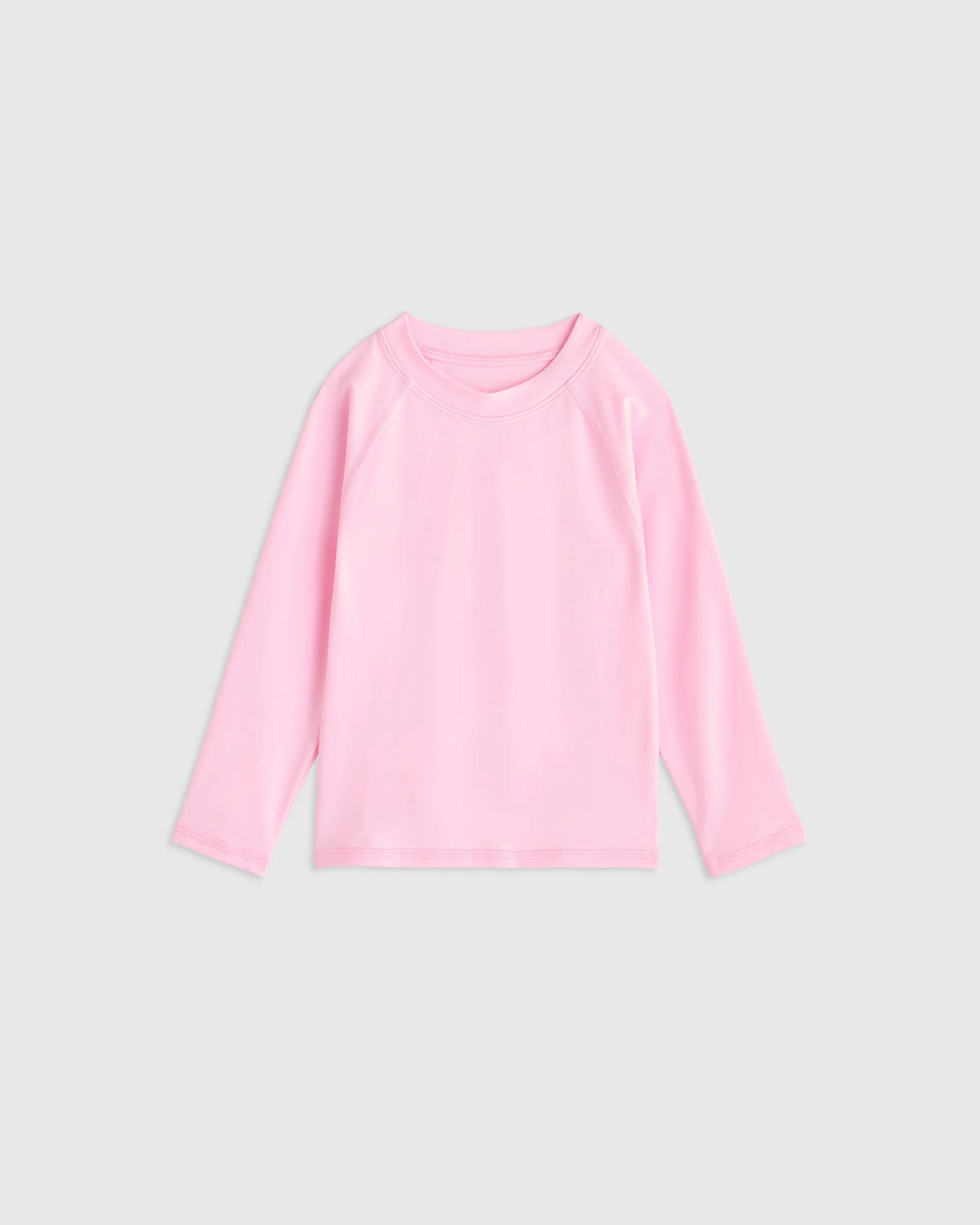Long Sleeve Raglan Rash Guard - 2T / Island Aqua