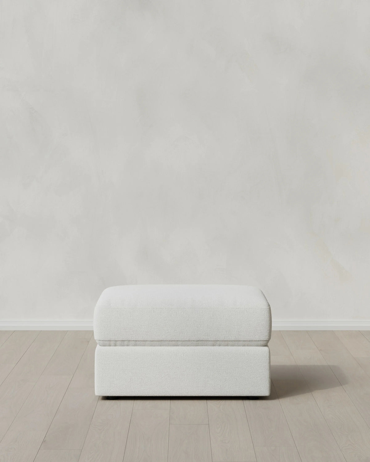 Ashford Deep Seat Ottoman in Performance Basketweave - One Size / Navy