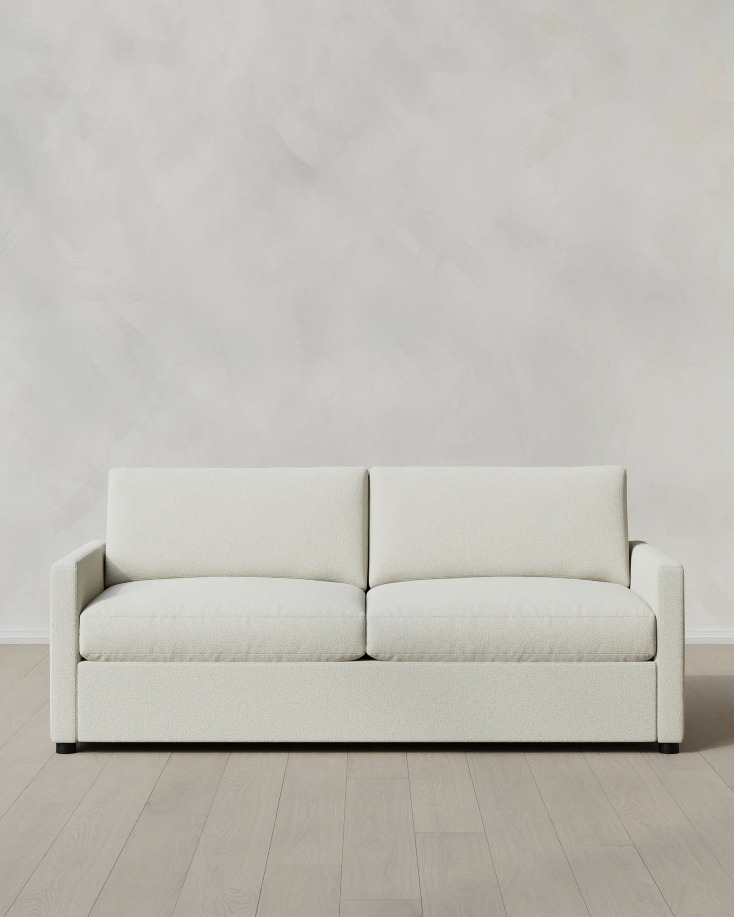 Brennan Sleeper Sofa in Performance Basketweave - Queen / Flax