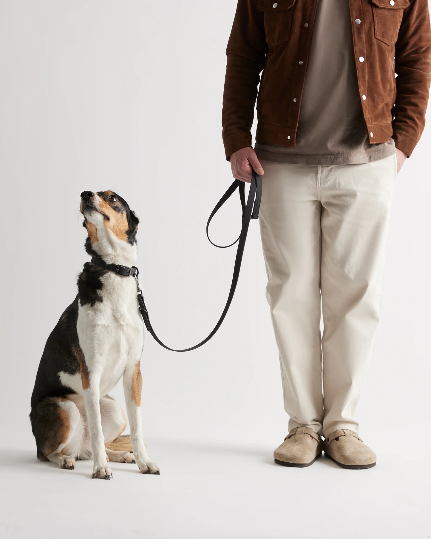 Dog Collar Walk Kit - XS / Black