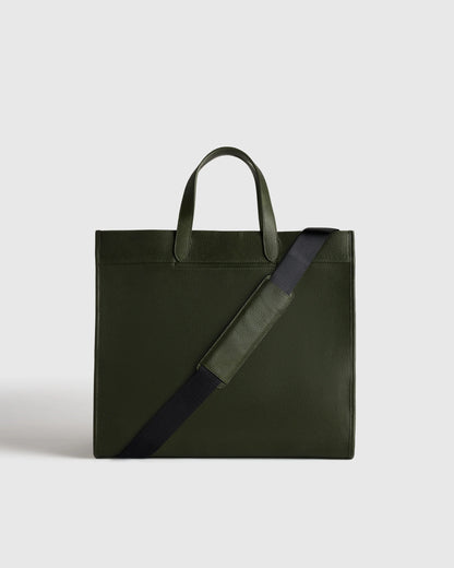 Excursion Italian Leather Tote - One Size / Hickory