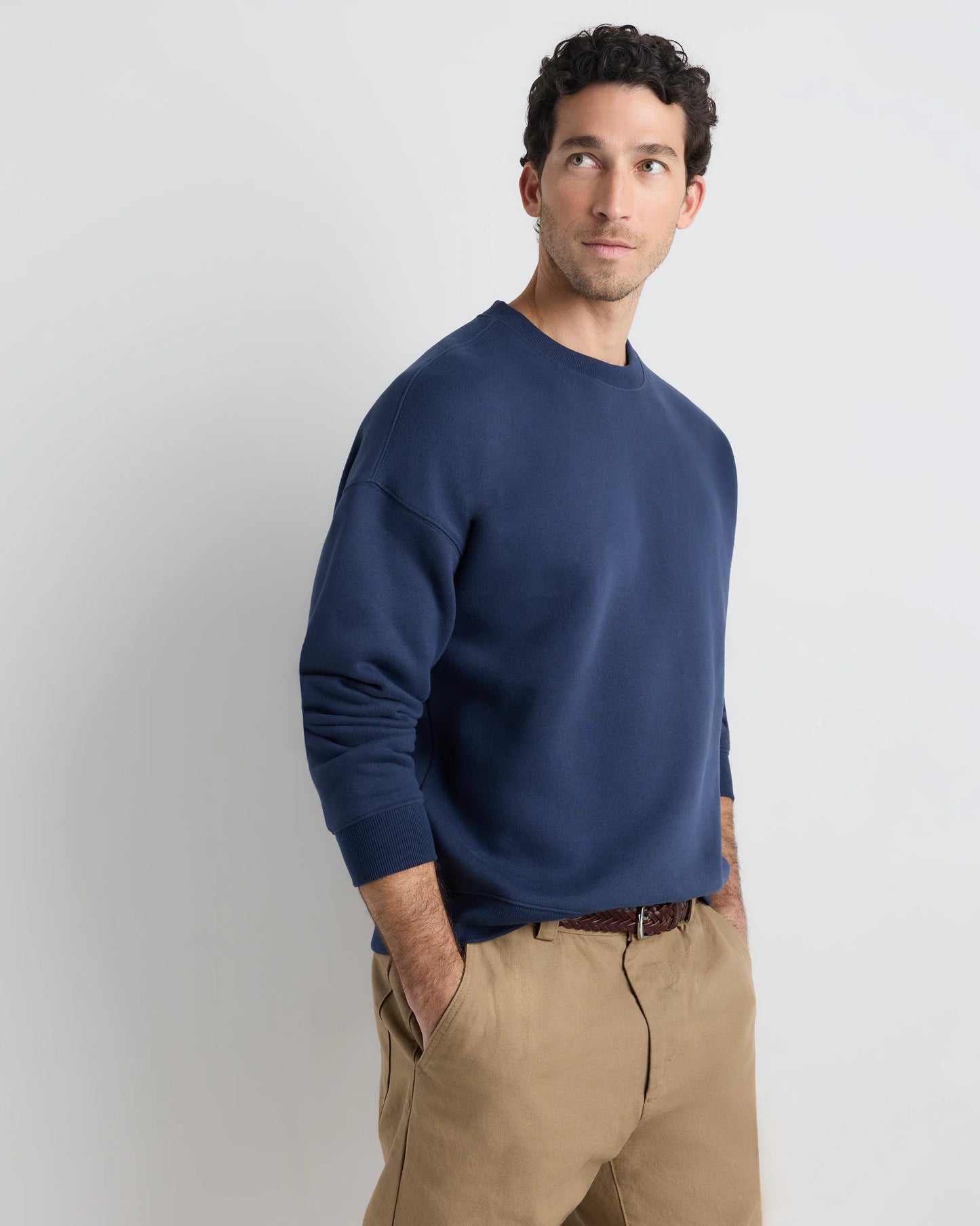 Everyday Fleece Crew - XS / Black