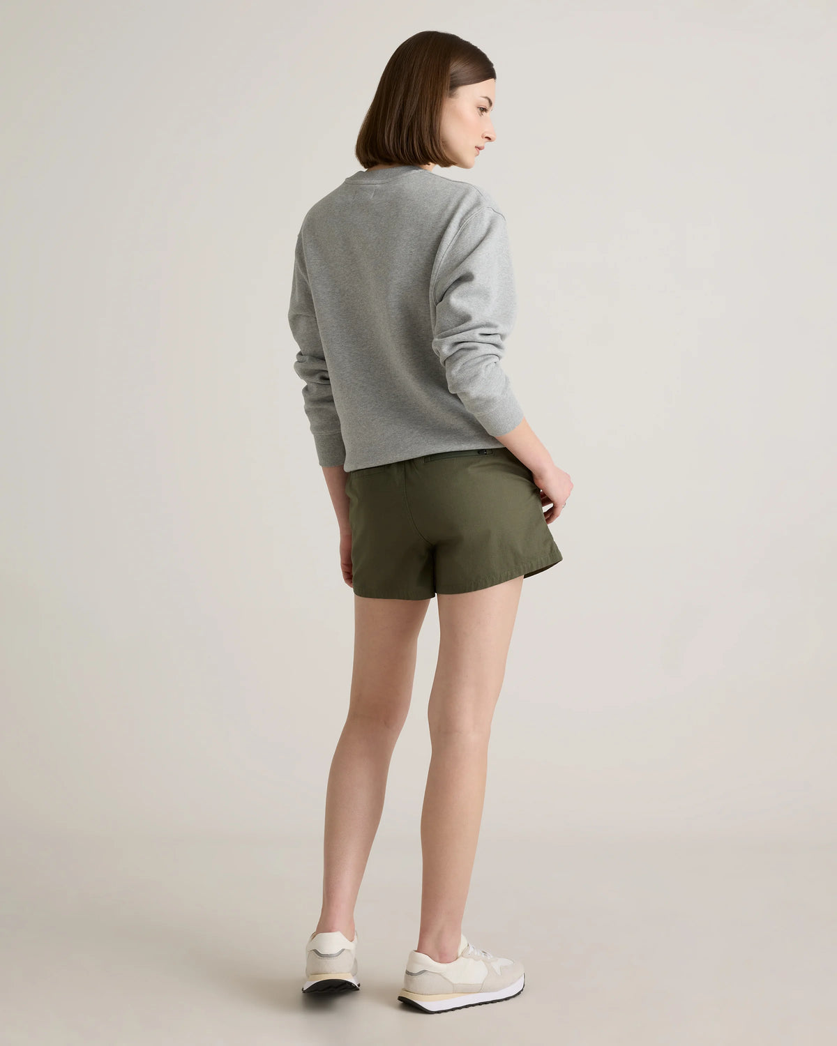 Organic Stretch Ripstop Shorts - XS / Steel