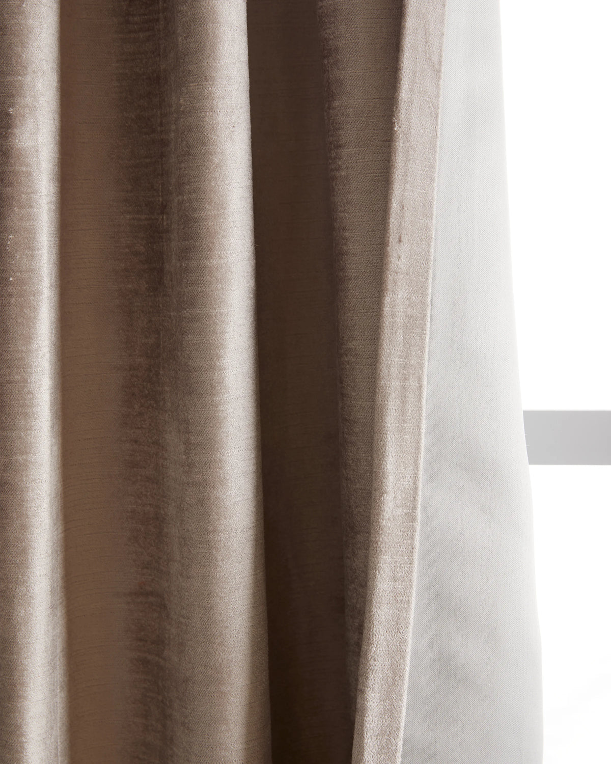 Luster Velvet Room Darkening Curtain - Single Panel - 48x84 / Champagne