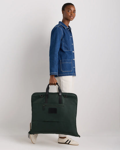 Voyage Nylon Garment Bag - One Size / Dark Green