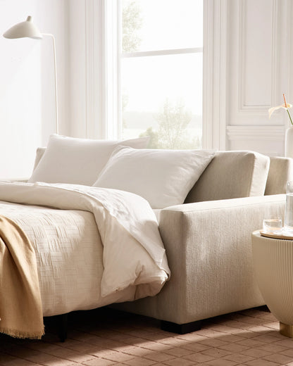 Stillman Sleeper Sofa in Performance Velvet - Queen / Java