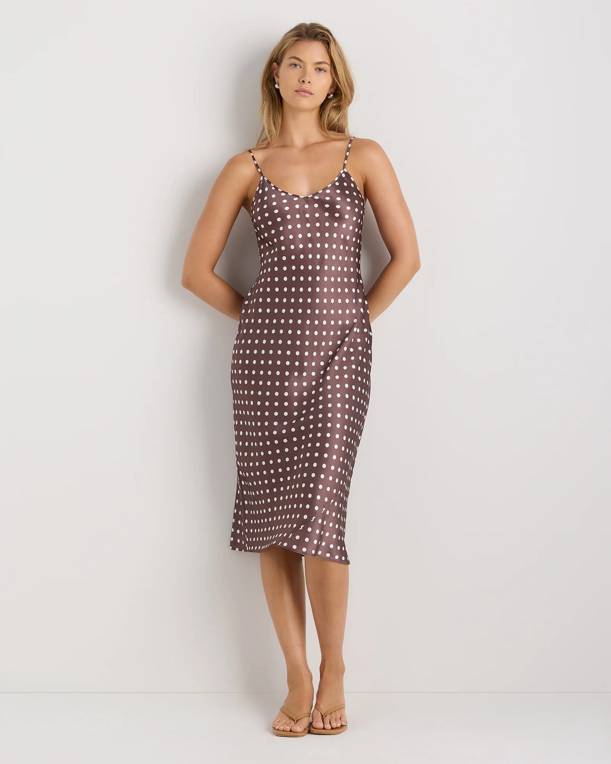 100% Washable Silk Slip Dress - XS / Black