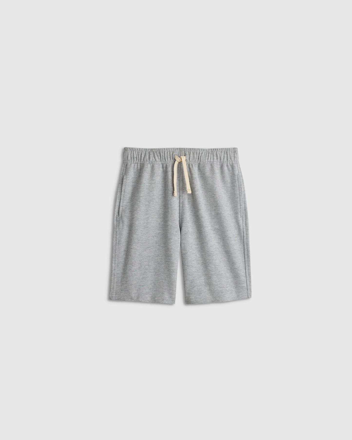 Organic Cotton French Terry Short - 6 / Heather Grey