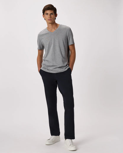 Cotton Modal V-Neck Tee - S / Deep Navy