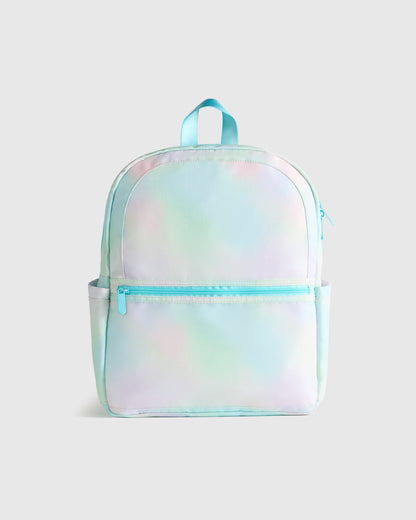 Recycled Double Pocket Backpack - One Size / Rainbow Clouds