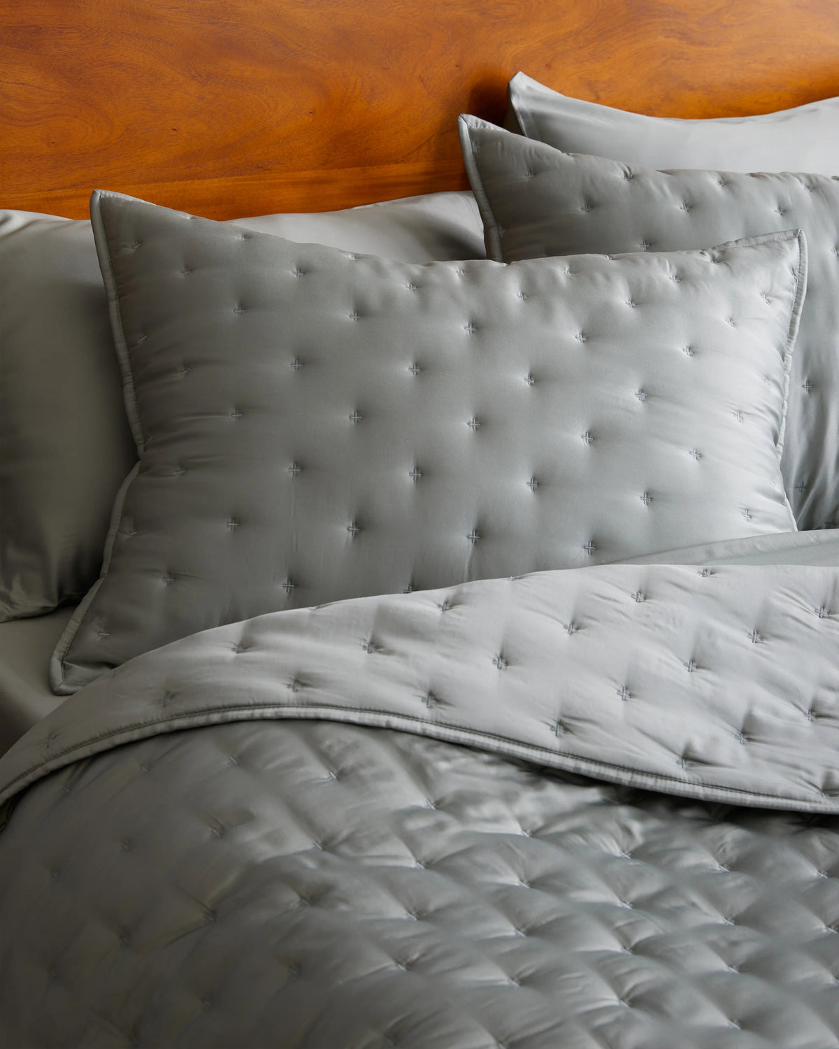 Bamboo Dream Quilt Set - Twin / Sage