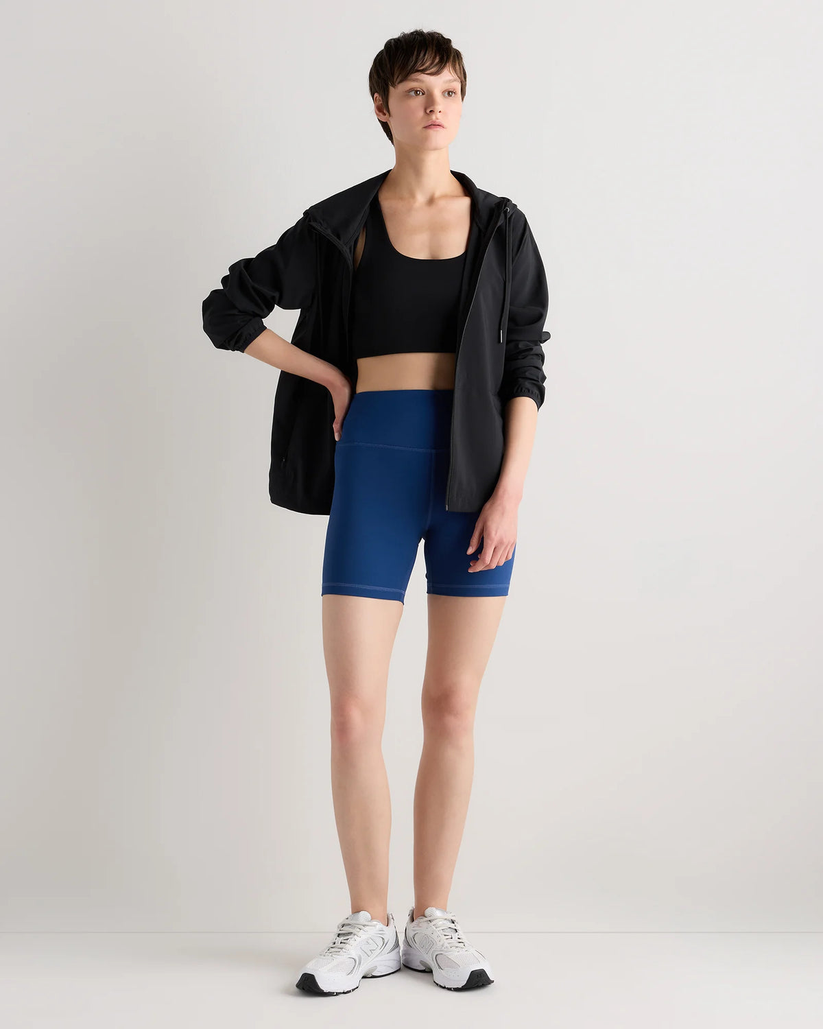 Power-Up High-Rise Training Shorts - XS / Azul Blue