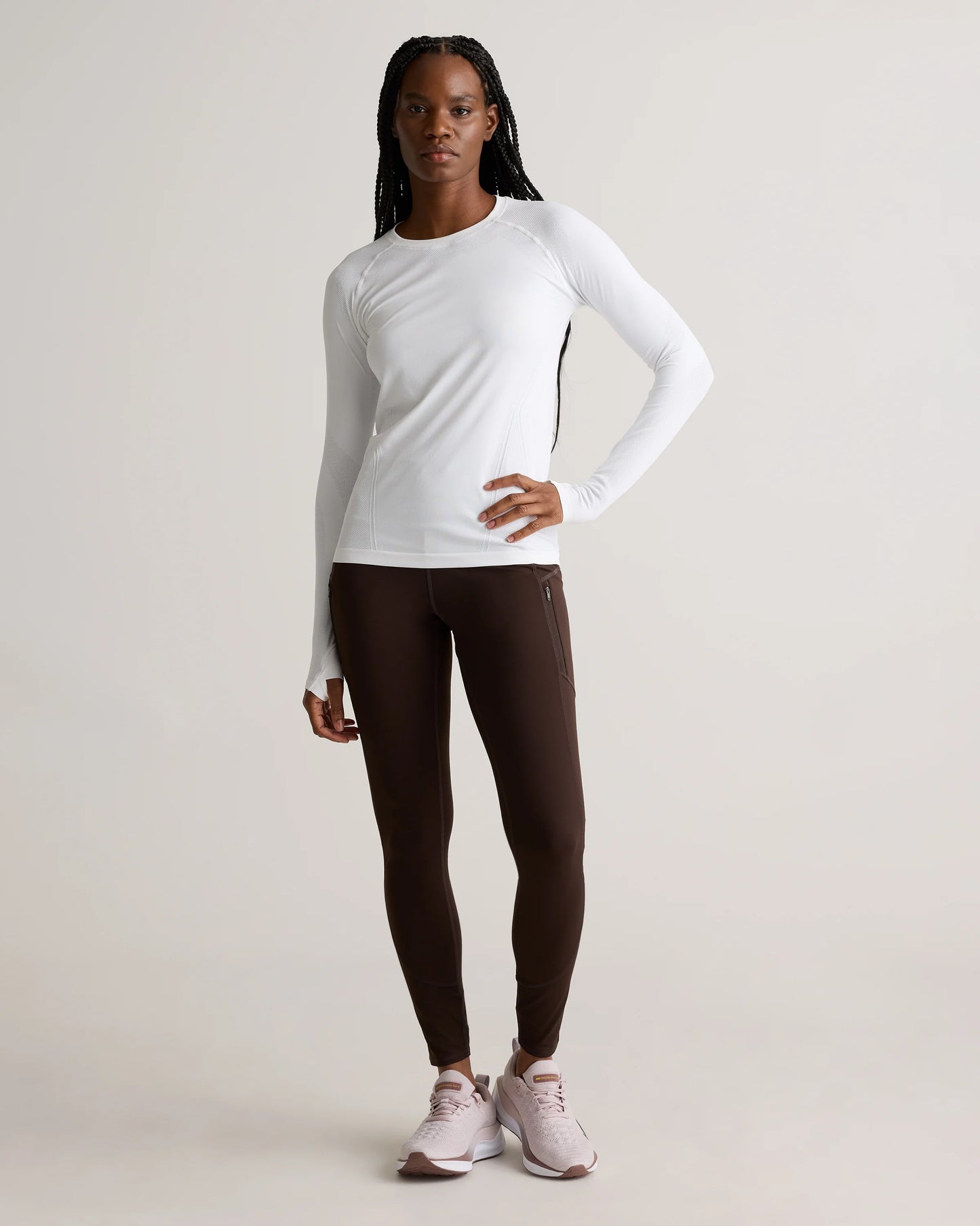 Whistler High-Rise Pocket Thermal Legging - XS / Black