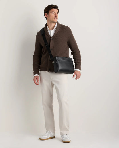 Excursion Italian Leather Crossbody Bag - One Size / Hickory