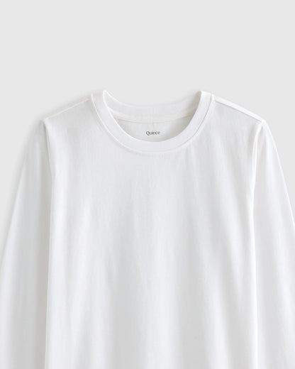 100% Organic Cotton Jersey Long Sleeve Tee - 6 / Dino Sketch