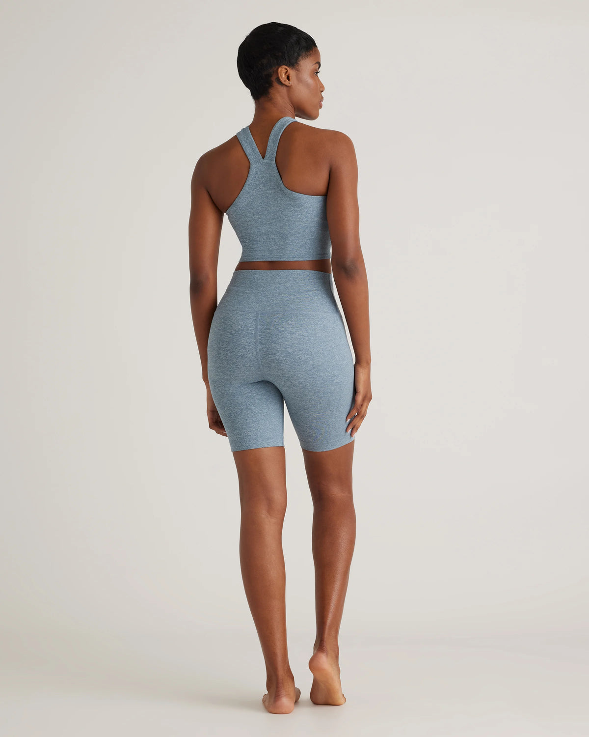 Ultra-Soft Bike Short - XS / Heather Espresso