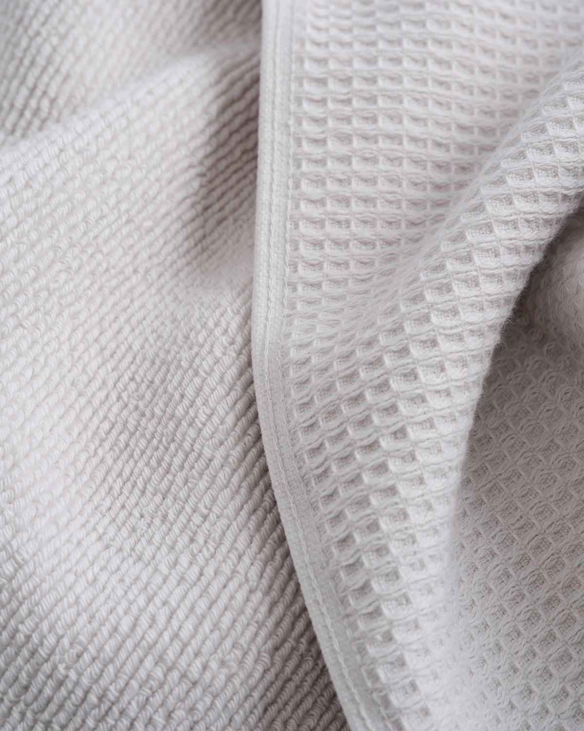 Turkish Waffle Terry Hand Towel (Set of 2) - One Size / White