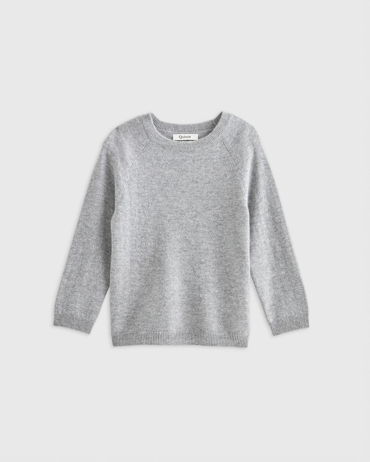 Washable Cashmere Crewneck Sweater - 2T / Forest Floor Green