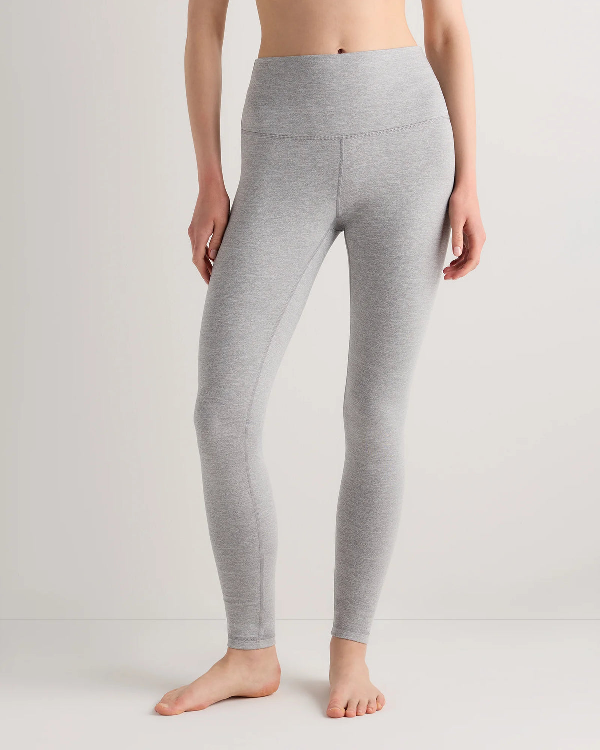 Ultra-Soft High-Rise Legging - XS / Heather Oatmeal