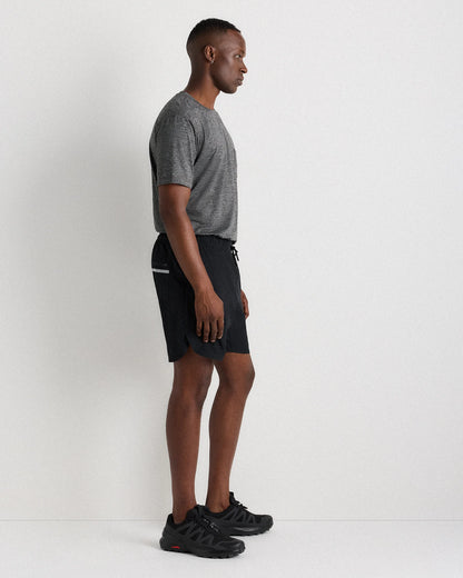 Sweat Tech Training Lined Shorts - 7" - S / Black
