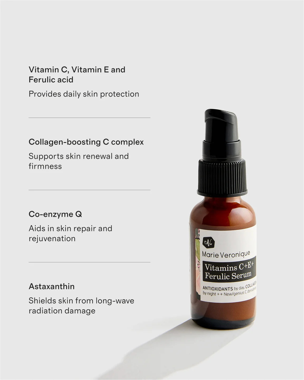 Vitamins C+E+Ferulic Serum by Marie Veronique - One Size / No Color