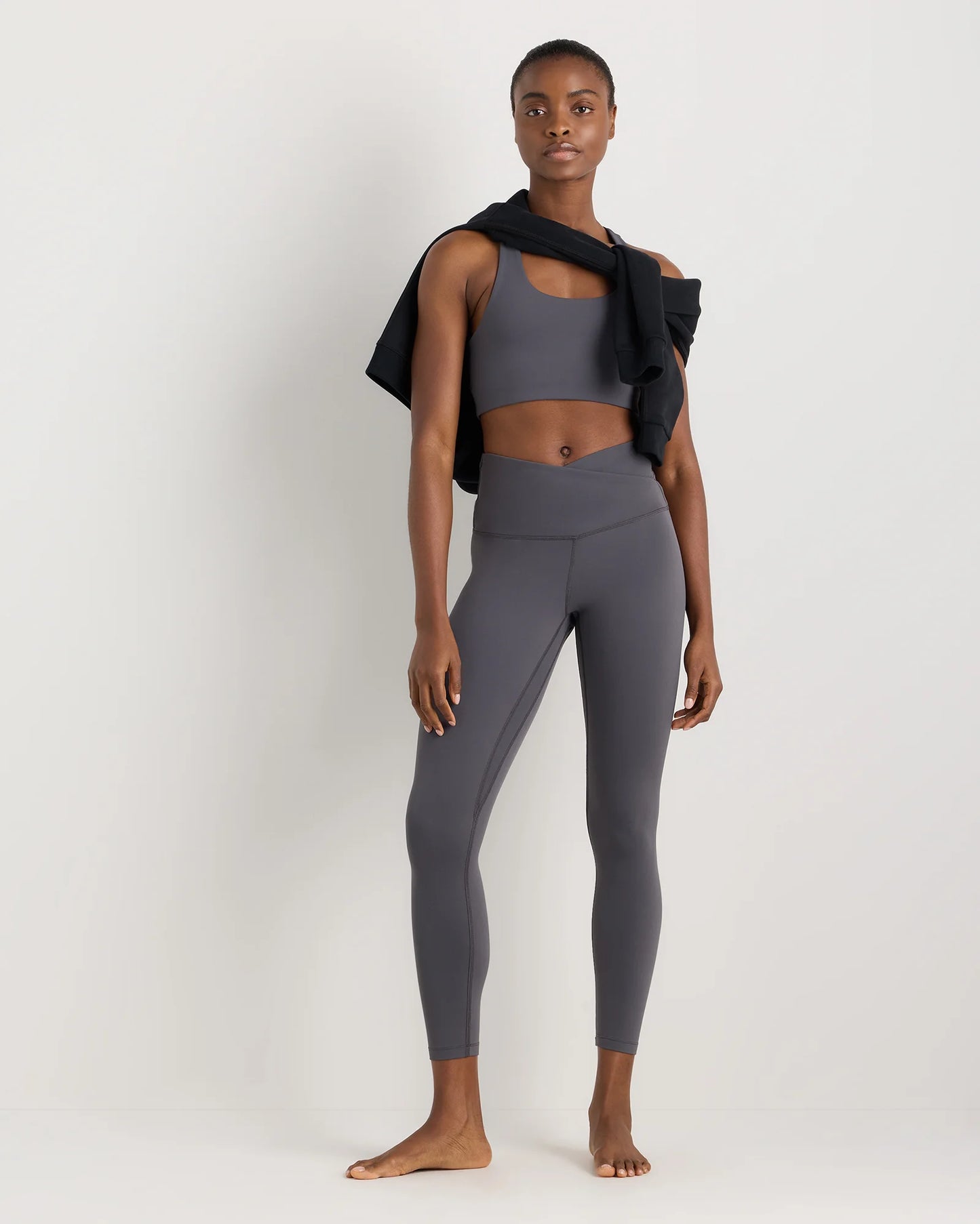 Ultra-Form High-Rise Crossover Legging - XS / Dark Coal