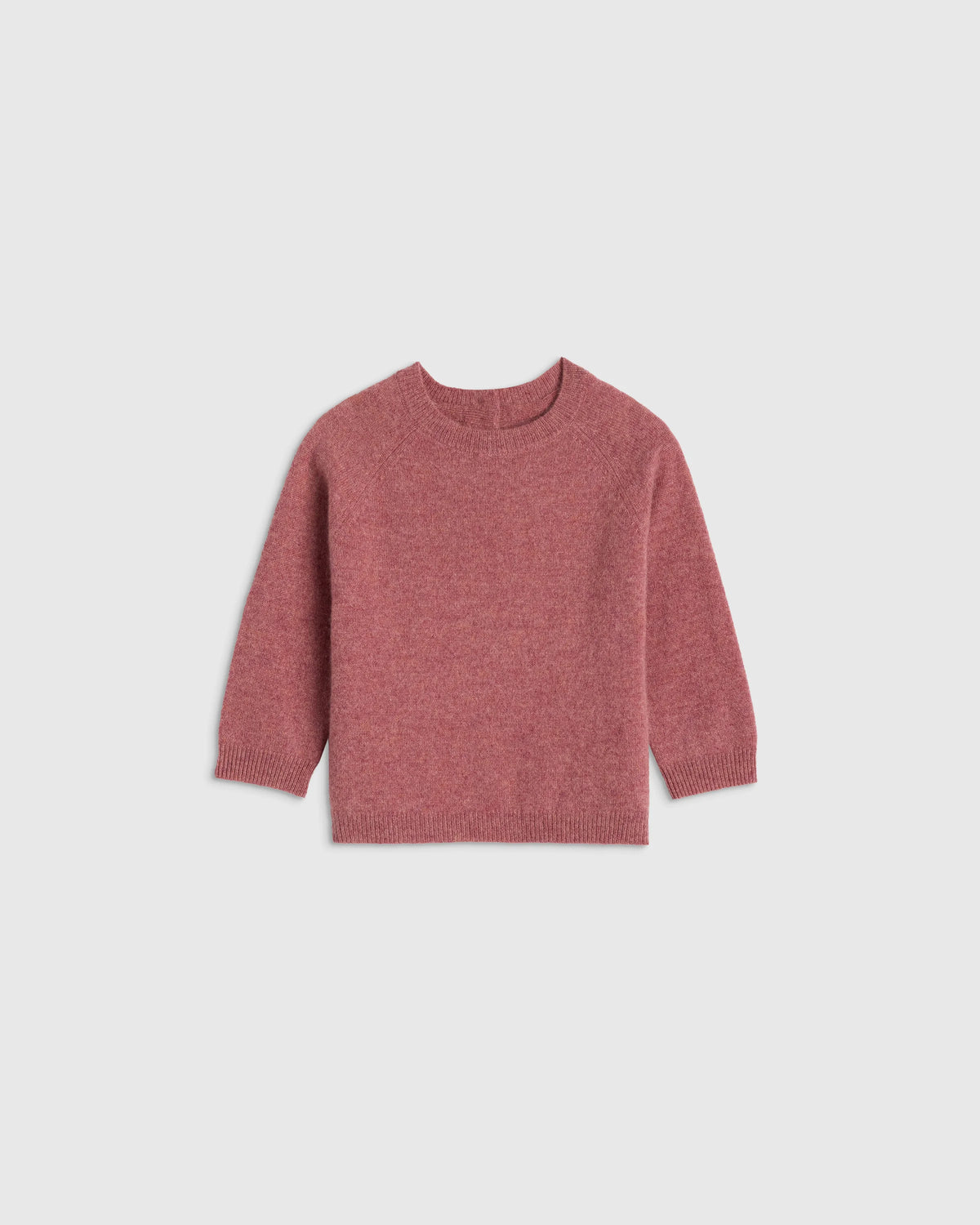 Washable Cashmere Crewneck Sweater - 0-3M / Varsity Red