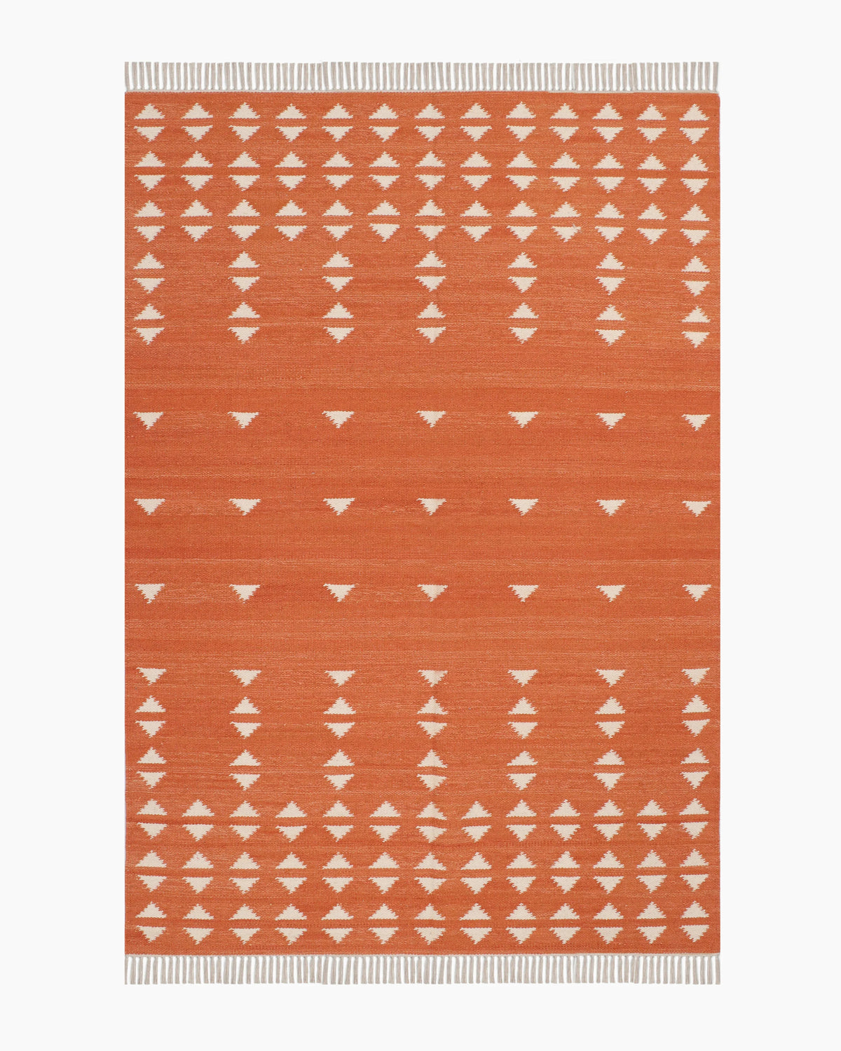 Shay Wool Kilim Rug - 3' x 5' / Brick
