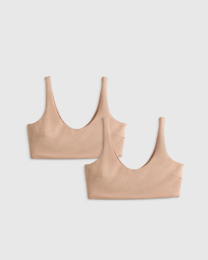 Micromodal Maternity & Postpartum Bra (2-pack) - XS / Syrah