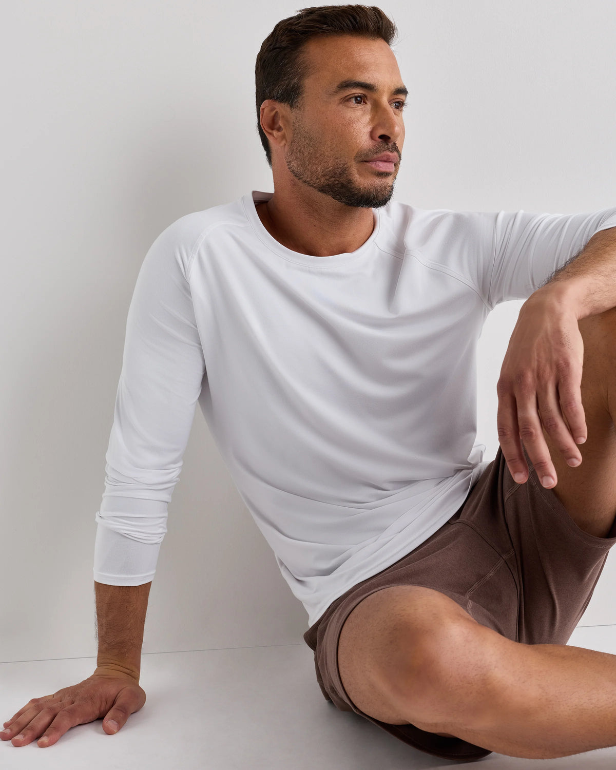 Flowknit Breeze Performance Long Sleeve Tee - XS / Heather Grey