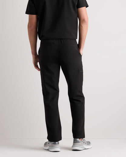 AeraFlex Scrub Cargo Pants - S / Bold Black