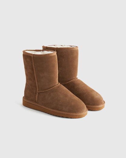Australian Shearling Mid-Calf Boot - 6 / True Black
