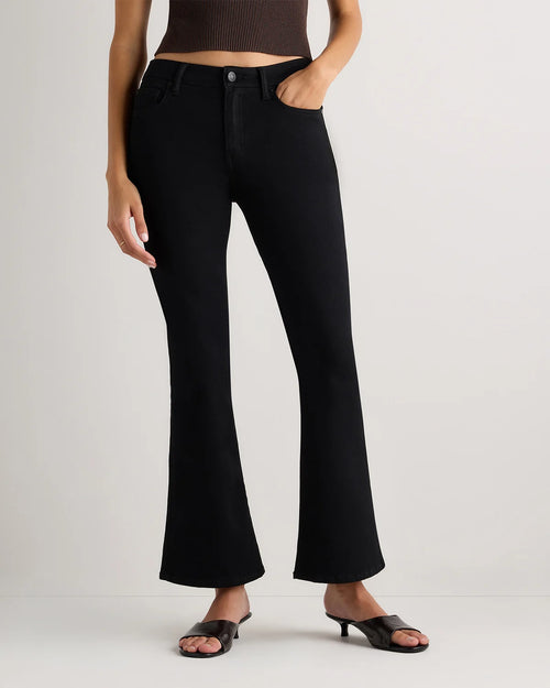 Luna Stretch Flare Jeans - 24 / Black