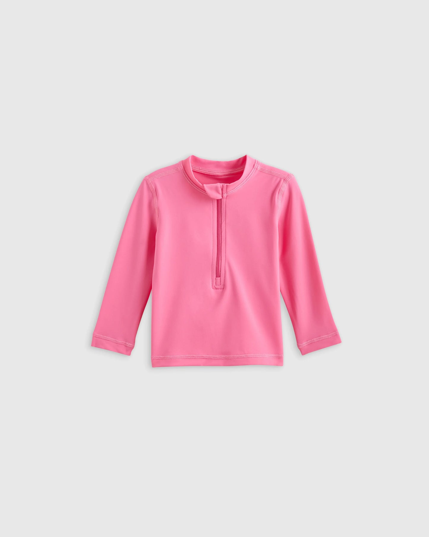 Long Sleeve Zip-Up Rash Guard - 0-3M / Yellow