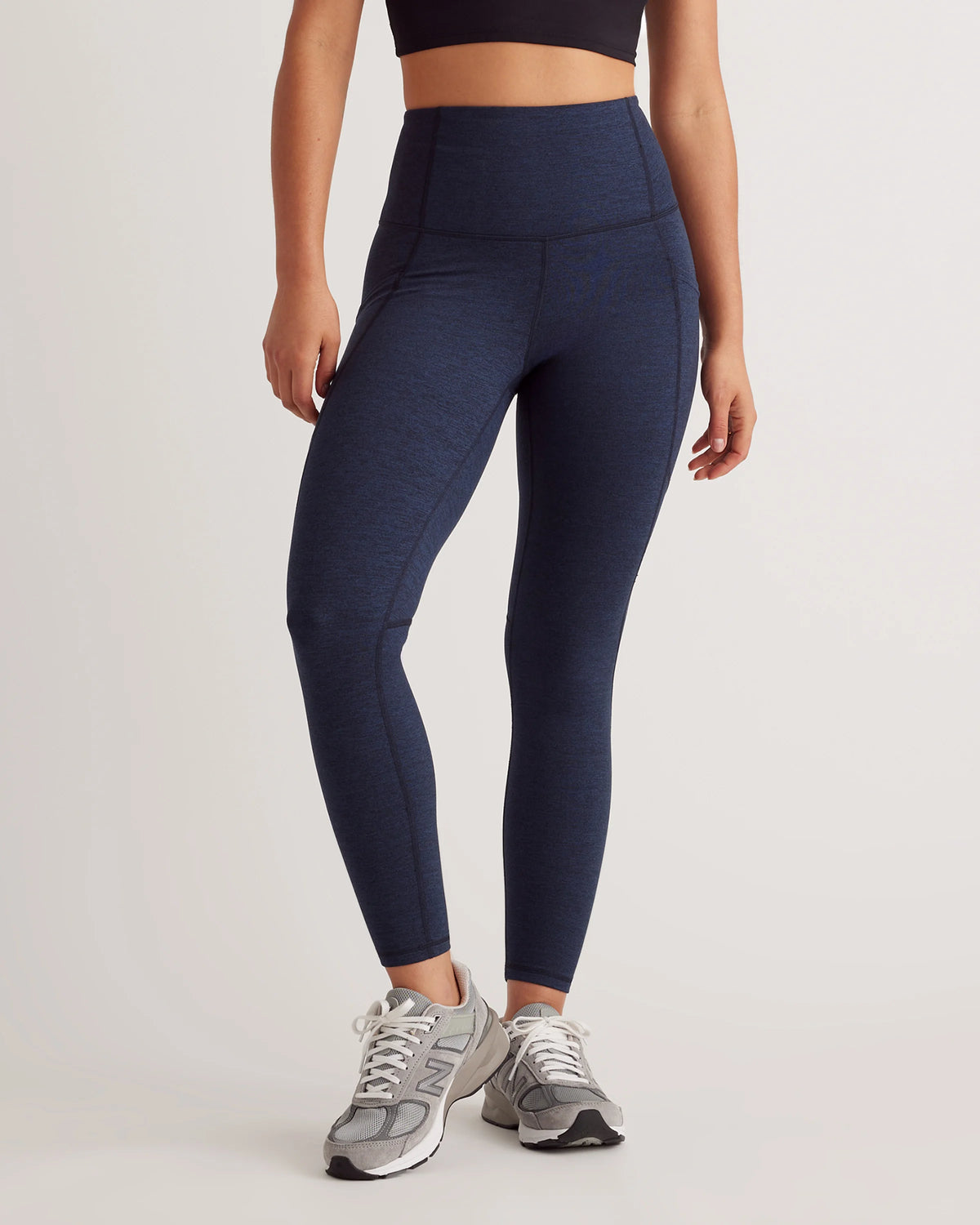 Ultra-Soft High-Rise Pocket Legging - XS / Heather Espresso