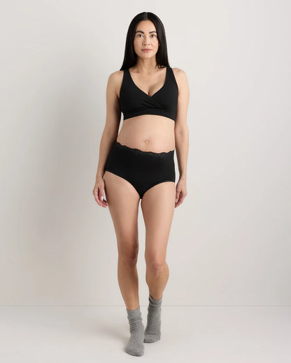 Organic Cotton Nursing & Sleep Bra (2-pack) - XS / Sand