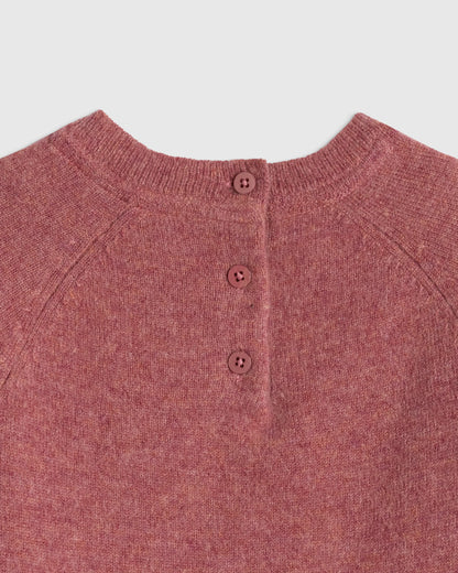 Washable Cashmere Crewneck Sweater - 0-3M / Varsity Red