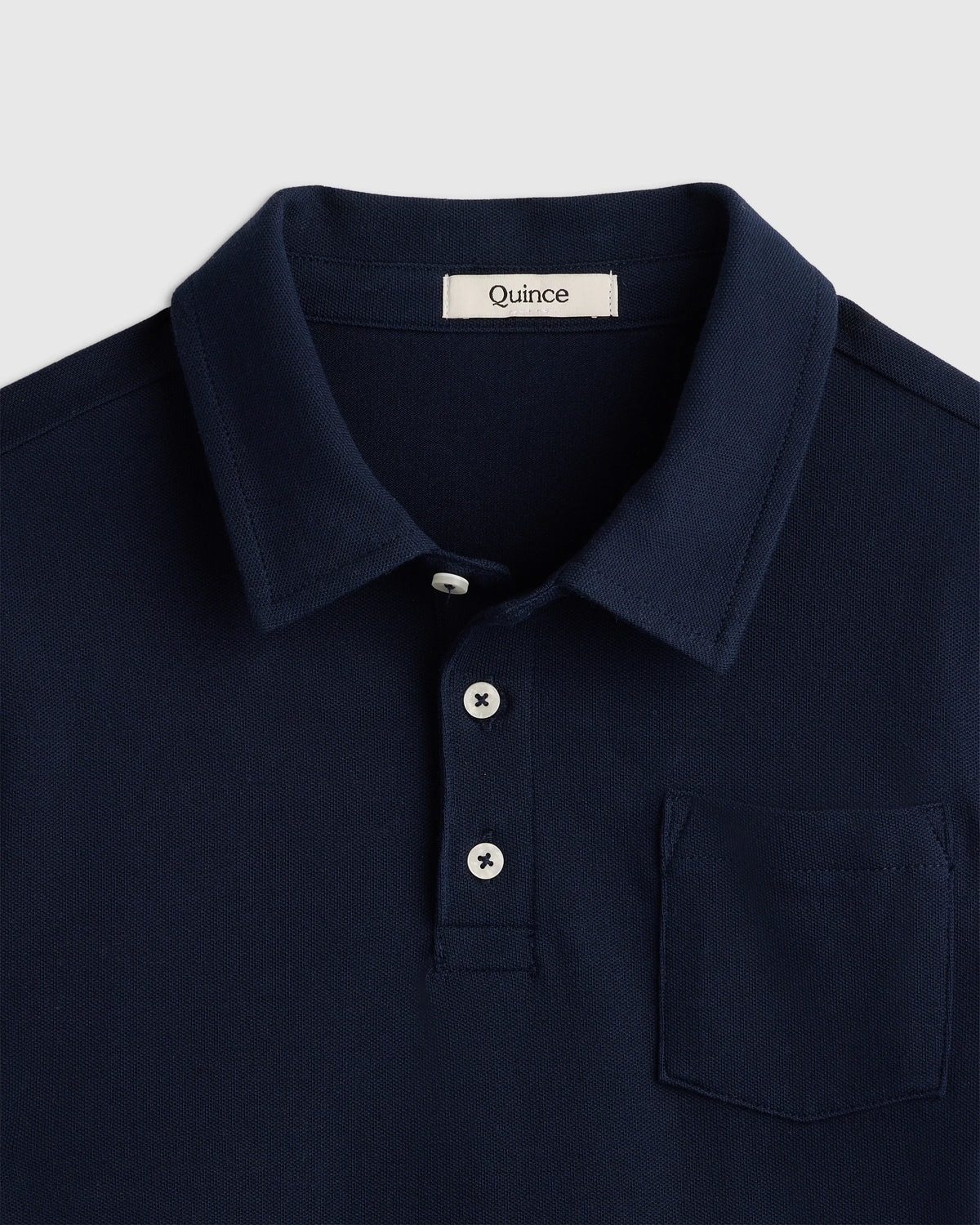 Organic Cotton Short Sleeve Pique Polo - 6 / White
