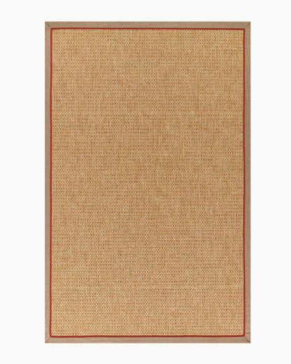 Kitt Indoor/Outdoor Rug - 2' x 4' / Brown/Beige